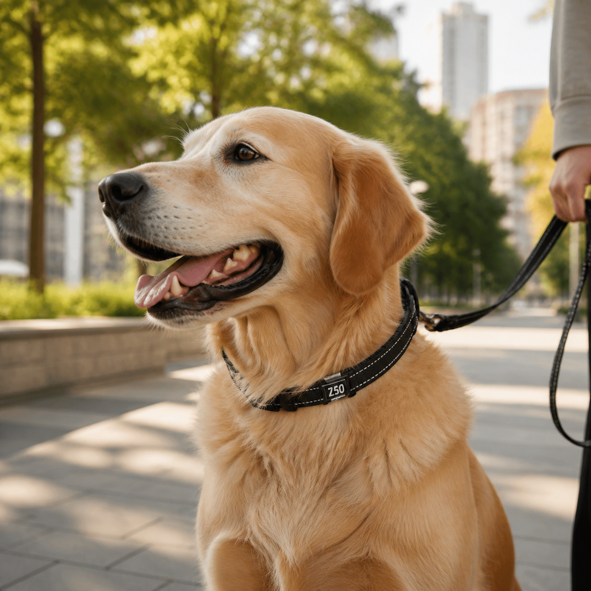 Z50 dog collar for everyday city walks