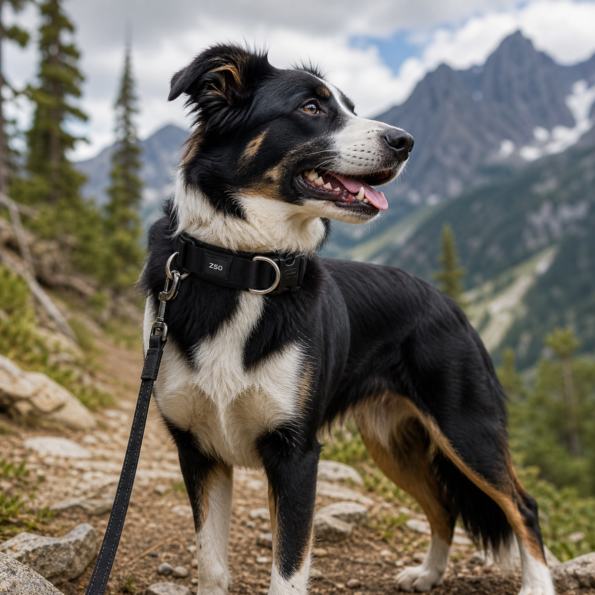 Z50 dog collar for outdoor trail training