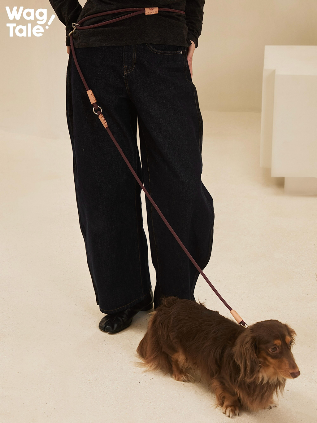 Leather Hands-Free Leash