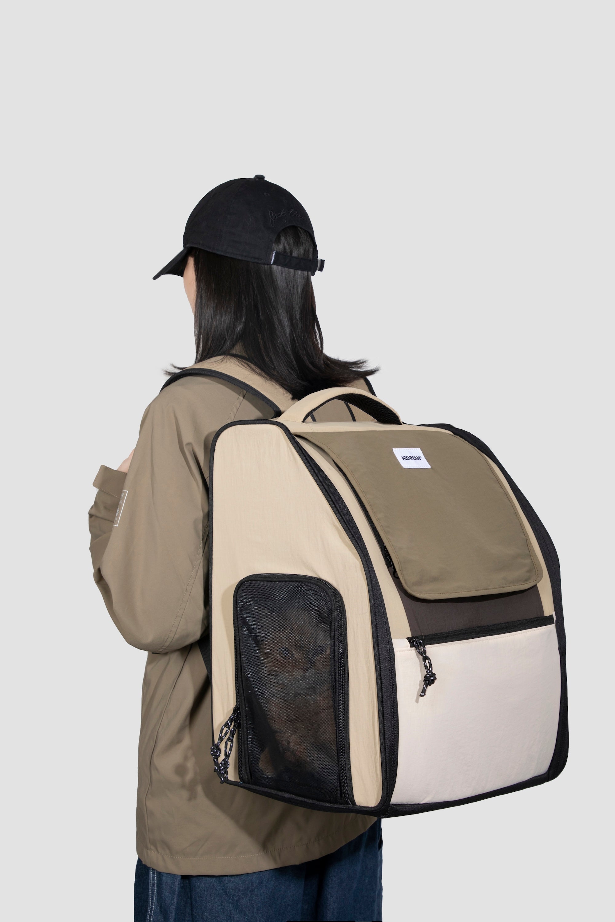 Foldable Large Pet Carrier Backpack