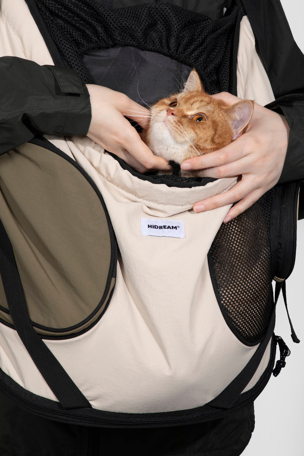 Ergonomic Front Pet Carrier with Cross Straps