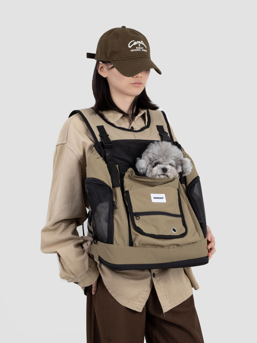 Ergonomic Front Pet Carrier Bag