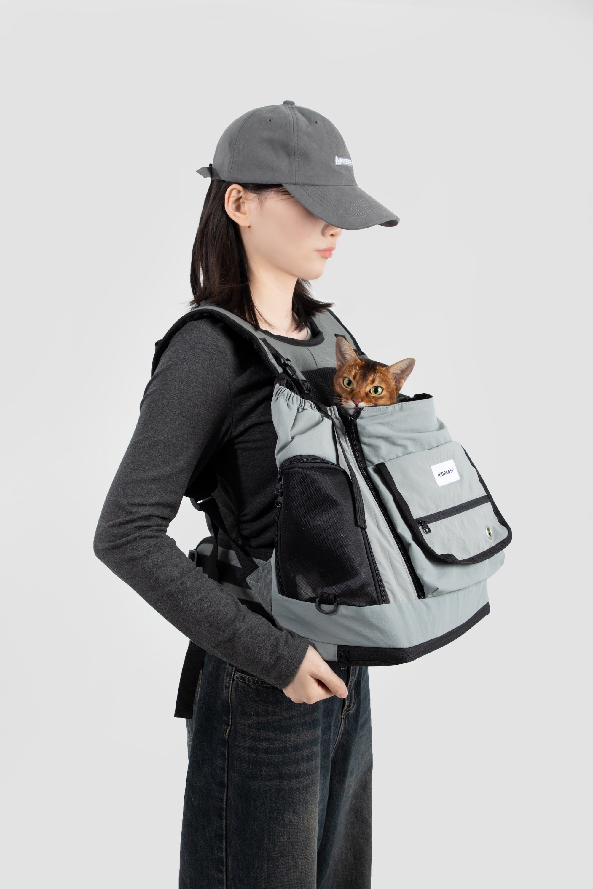 Ergonomic Front Pet Carrier Bag