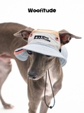 Adjustable Wide Brim Dog Sun Hat