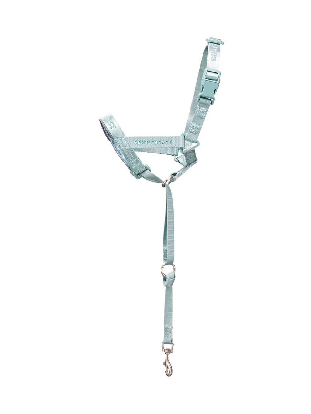 Dog Headcollar Mint Blue