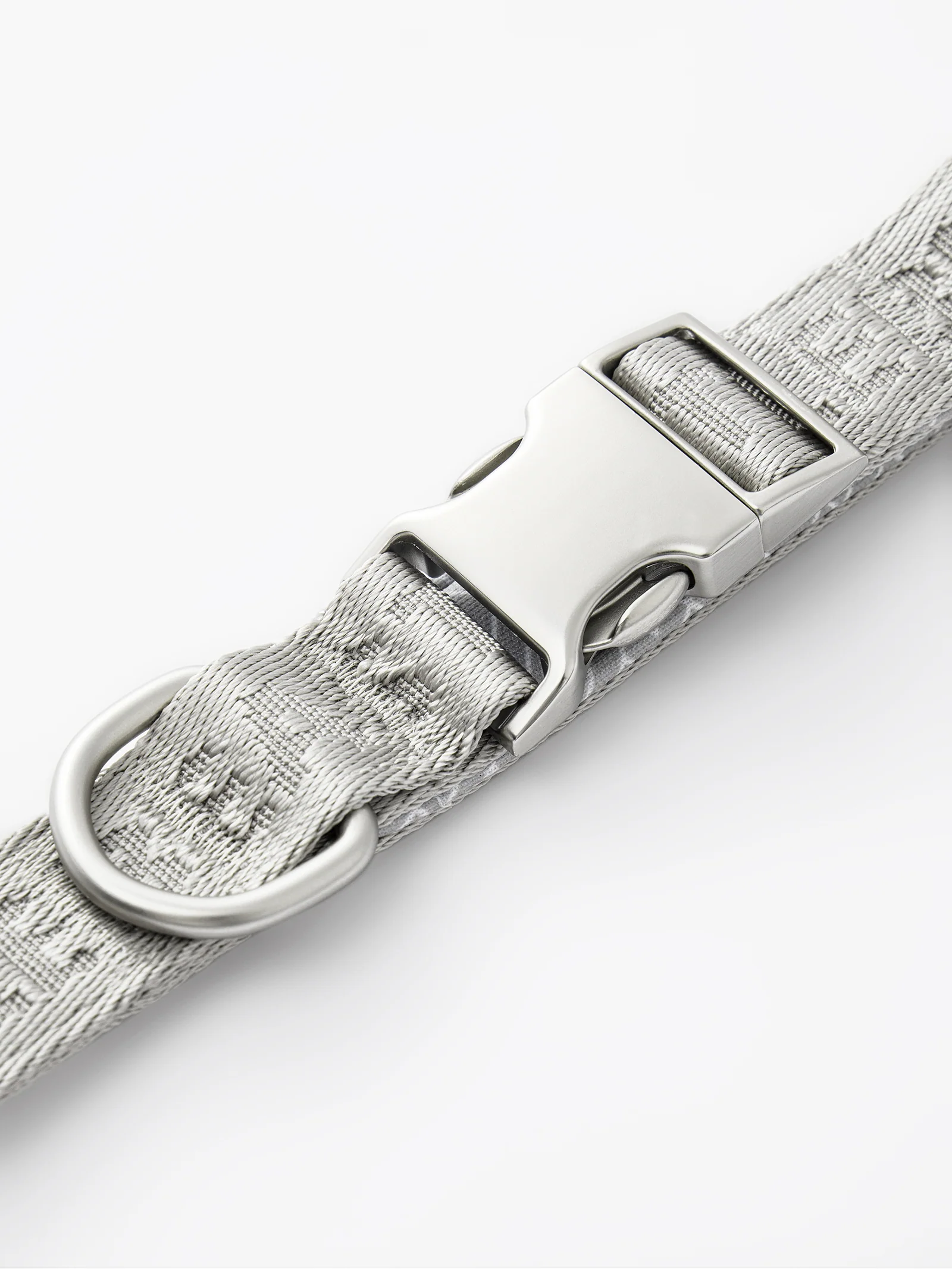 Dog Short Leash Silver