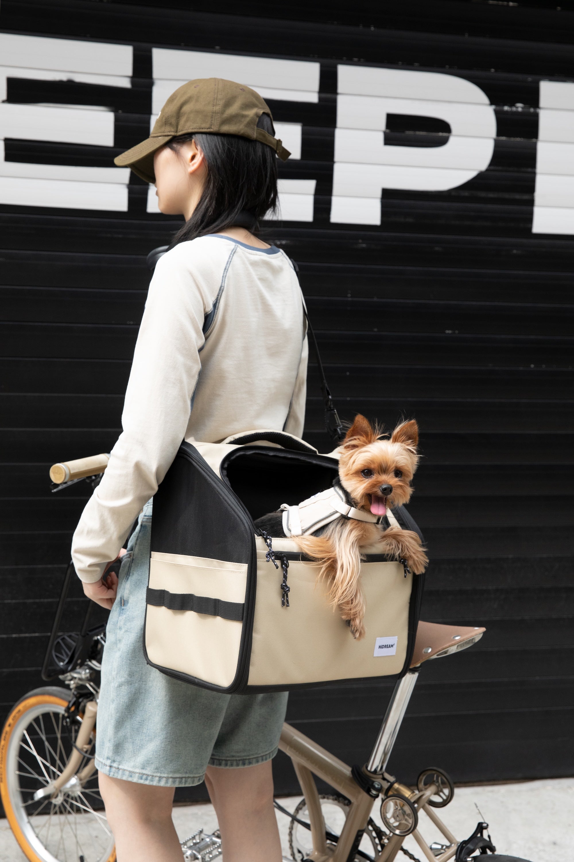 Breathable Pet Front Bicycle Carrier