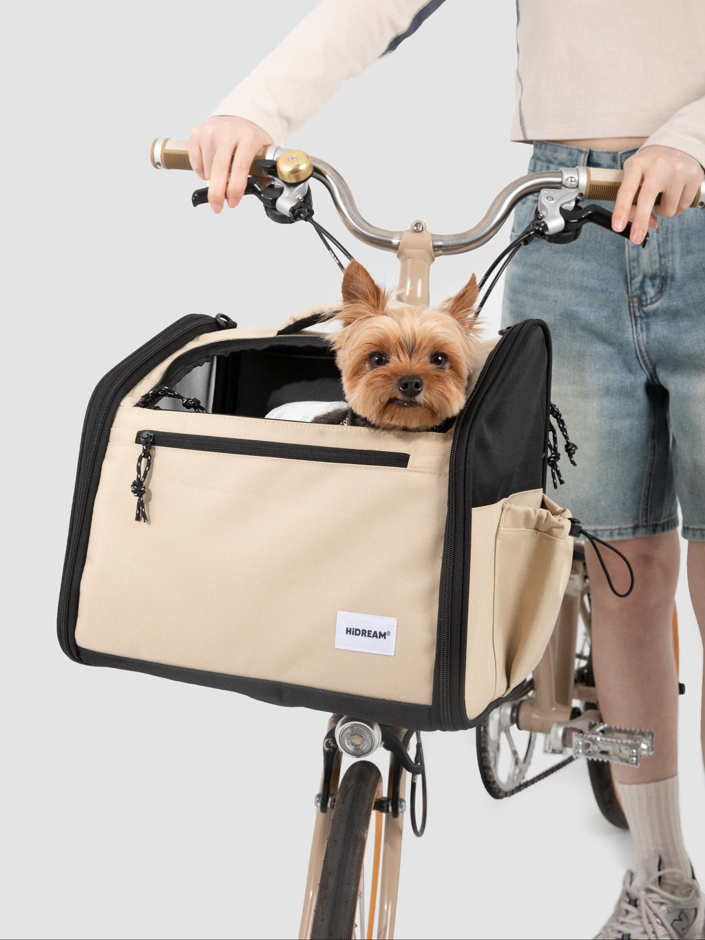 Breathable Pet Front Bicycle Carrier