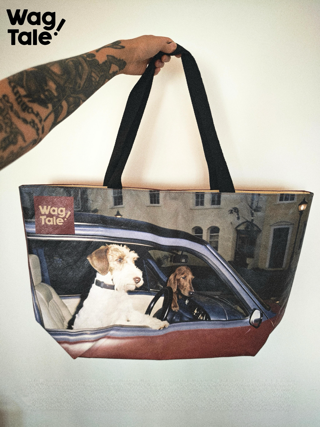 Water-Resistant Large Tote Bag