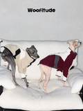 High Neck Fleece Dog Jumper